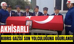 Akhisarlı Kıbrıs Gazisi Niyazi Kavalalıoğlu Son Yolculuğuna Uğurlandı