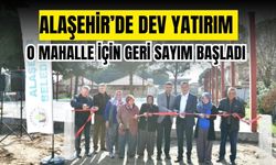 Alaşehir Belediyesinden o mahalleye çok amaçlı salon