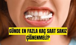 Günde en fazla kaç saat sakız çiğnenmeli? Sakız çiğnemenin Faydaları ve Zararları