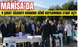 Manisa'da 9 Şubat günü kapsamında stant açıldı