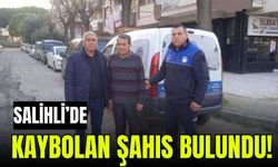 Salihli'de kaybolan şahıs bulundu