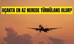 Uçakta türbülans en az nerede hissedilir? Uçakta en az neresi sallanır?