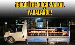 1500 Litre kaçak alkol ele geçirildi!!