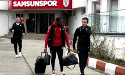 Samsunspor, Hatayspor maçı için Mersin’e gitti