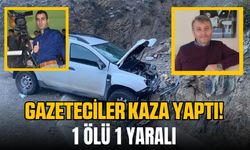 Artvin’de gazeteciler kaza yaptı: 1 ölü, 1 yaralı