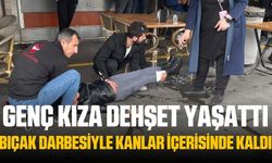 Genç kızdan para alamayan dilenci dehşet yaşattı