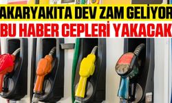 Hem benzin hem motorin dev zam geliyor!