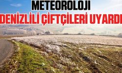 Meteoroloji Denizli için zirai don uyarısı verdi