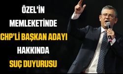 Özel'in memleketinde CHP’li başkan adayı hakkında suç duyurusu