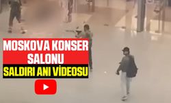 Rusya Moskova terör saldırı anı video