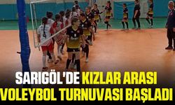 Sarıgöl'de voleybol turnuvaları başladı