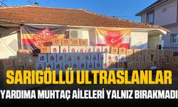 UltrAslan Sarıgöl muhtaç aileleri bu senede unutmadı