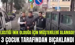 3 çocuk taksiciyi bıçakladı