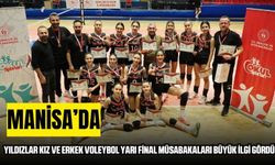 Manisa’da yapılan okul sporları voleybol yarı final maçları sona erdi