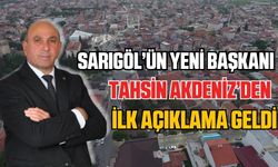 Sarıgöl'ün yeni başkanından ilk açıklama geldi!