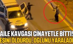 Eşini öldürdü oğlunu yaraladı!