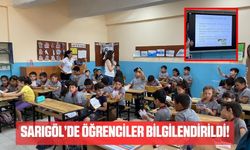 Sarıgöl'de öğrencilere sağlıklı beslenme  ve Çölyak hakkında eğitim  verildi