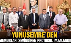 Yunusemre’den memurları sevindiren protokol