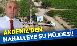 Sarıgöl’de bir mahallenin daha su sorunu çözüldü