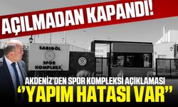 Sarıgöl Spor Kompleksi Açılmadan Kapandı