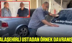 Alaşehirli ustadan alkışlanacak hareket