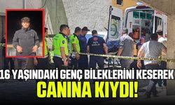 Bileklerini kesen genç yaşamına son verdi!