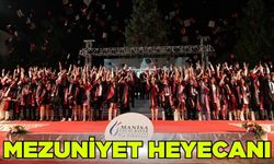 Manisa CBÜ'de mezuniyet heyecanı!