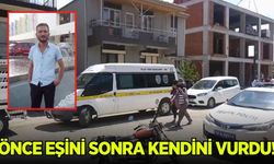 Eşini av tüfeği vurup kendi canına kıydı