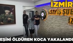 Eşini öldüren koca kaçarken yakalandı