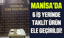 Manisa'da 596 adet taklit ürün ele geçirildi!