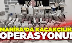 Manisa'da düzenlenen kaçakçılık operasyonunda 3 kişi yakalandı