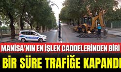 Manisalılar Dikkat: Cengiz Aytmatov Caddesi Geçici Süreyle Trafiğe Kapandı