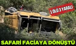 Alanya'da safari faciası: 1 ölü 3 yaralı