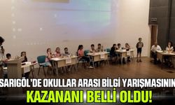 Sarıgöl'de ilkokullar arası bilgi yarışmasında kazanan belli oldu!