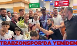 Nwakaeme coşkulu karşılama ile Trabzonspor'a döndü