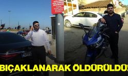 26 yaşındaki genç sırtından bıçaklanarak  katledildi!