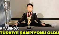 Egeli minik dansçı Türkiye şampiyonu oldu!