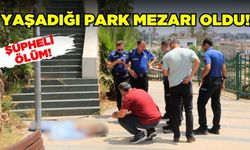 Yaşadığı park mezarı oldu