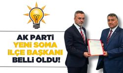AK Parti Soma İlçe Başkanı  Ali Sezer oldu