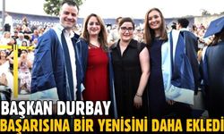 Başkan Durbay üniversiteden mezun oldu