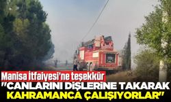 Başkan Özalper'den Manisa İtfaiyesi'ne teşekkür