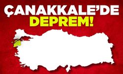 Çanakkale'de Korkutan Deprem! İstanbul'da da hissedildi