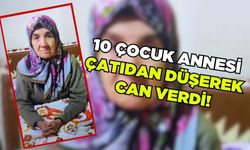 Çatıdan düşen kadın hayatını kaybetti