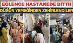 Düğün yemeği birçok kişiyi hastanelik etti