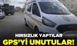 Hırsızları yapan şahısları cihazın üstündeki GPS ele verdi!