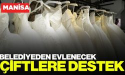 Yunusemre Belediyesinde gelinlik mağazası açıldı!