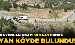 Kaybolan adam 60 saat sonra bulundu!