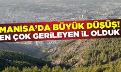 Manisa Ege Bölgesinde en çok gerileyen il oldu