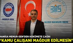 Manisa Büro Memur-Sen Başkanı Murat Özkan'dan hükümete çağrı