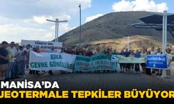 Manisa’da jeotermale karşı protesto! "Tarımı bitirecek"